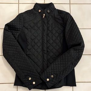 BKE Black Quilted Jacket Size S